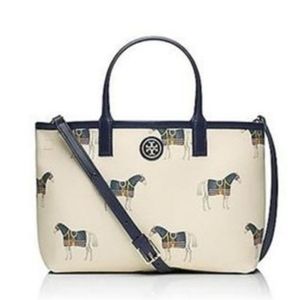 Tory Burch Equidae Horse Kerrington Medium Tote
